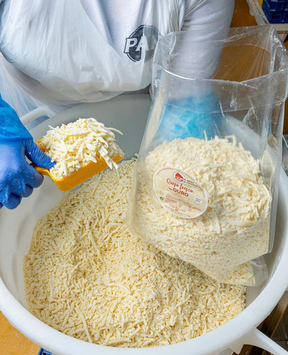 Shredded Hard White Cheese